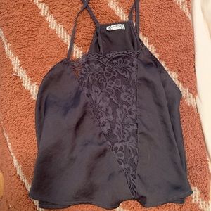 Free People lace front top XS